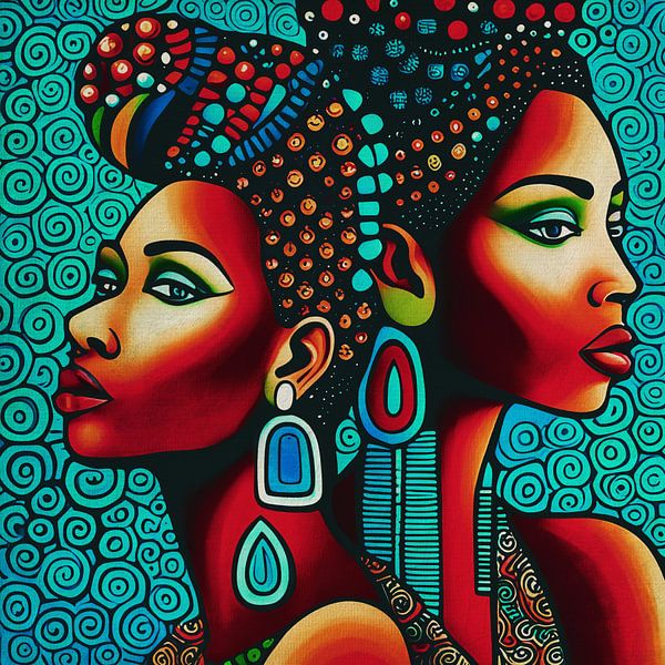 The twins by Jan Keteleer (JanKé): A Journey Beyond the Canvas