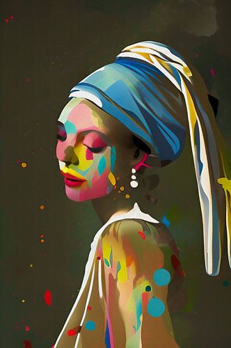 Het meisje met meer parels