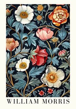 William Morris Poster von Niklas Maximilian