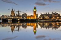 Houses of Parliament en de Big Ben in London