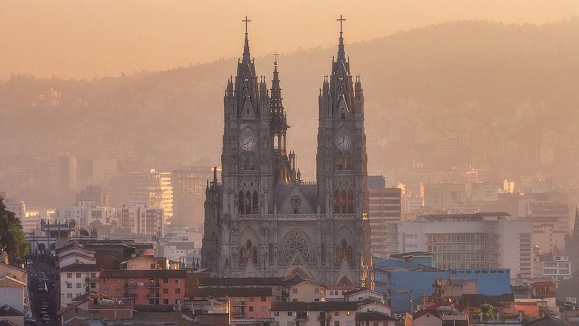 Basilika del Voto Nacional, Quito von Photo Wall Decoration