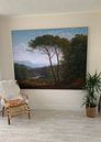 Customer photo: Italian landscape with pine trees, Hendrik Voogd