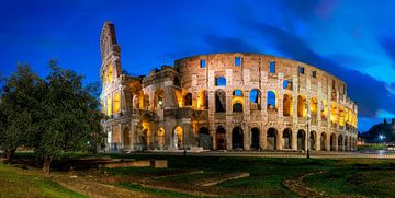 Panorama Colosseum at Rome ( ll ) by Anton de Zeeuw