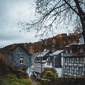 Autumn in Monschau, Germany by Adriaan Conickx