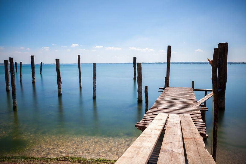 Jetty II by Leo van Valkenburg