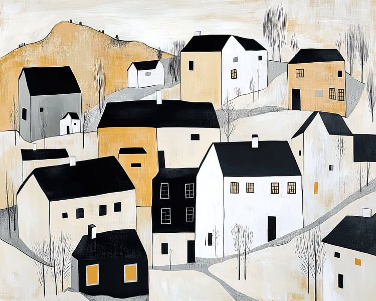 Czech Republic Art | Hushed Mountain Tales by Abstract Painting