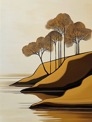 Sierlijk bruin - De kust