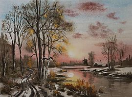 Aquarel part 244 van Tania Perneel