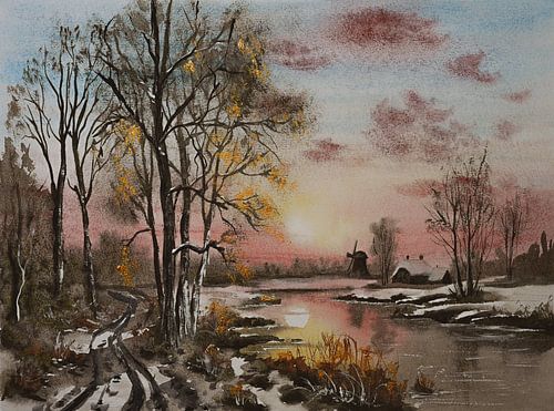 Watercolour part 244 by Tania Perneel