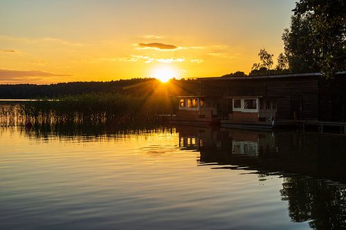 Landschaft am Kleinen Pälitzsee bei Pälitzhof