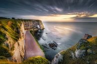 Kliffen bij Etretat in Normandië, Frankrijk van Voss Fine Art Fotografie thumbnail