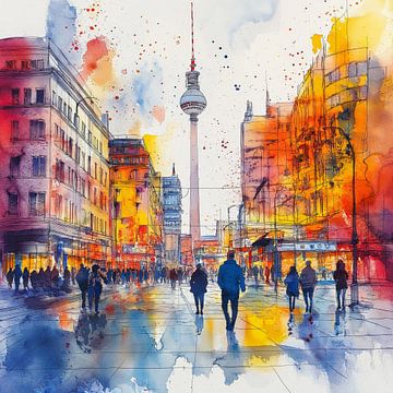 Berlijn Illustratie van ARTemberaubend