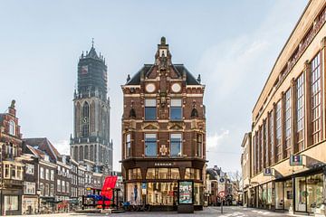 La tour du Dom depuis Stadhuisbrug sur De Utrechtse Internet Courant (DUIC)