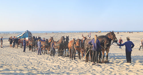 Ruderrettungsboot von Terschelling von Rinnie Wijnstra (FotoAmeland )
