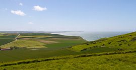 Wijds uitzicht vanuit Cap Blanc-Nez aan de Opaalkust van Suzan Baars