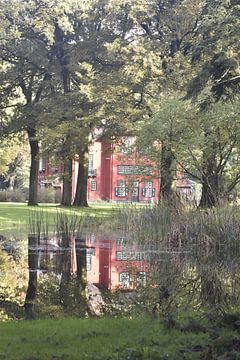 Das norwegische Landhaus in Heerlijkheid "De Eese" Estate. von Sybren Mulder