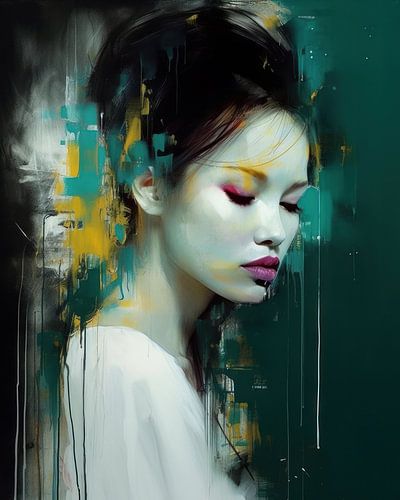 Contemporary art portret