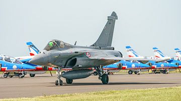Dassault Rafale C de l'équipe de présentation tactique.