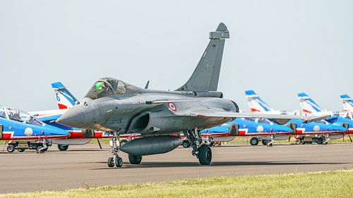 Dassault Rafale C de l'équipe de présentation tactique.