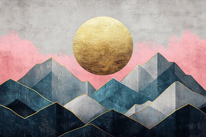 Shimmering Peaks by Niklas Maximilian
