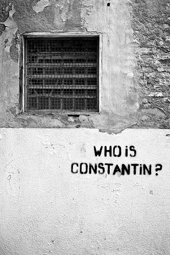 Who the fuck is ...Constantin? van Rudy De Moor