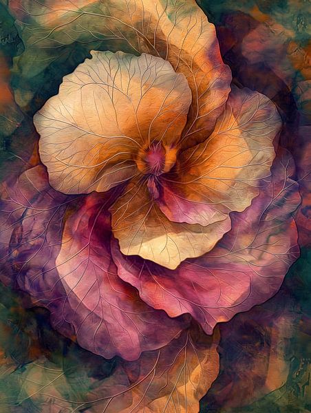 Flowers abstract by Bert Nijholt