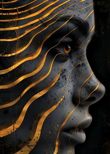 Buitengewone vrouwelijkheid geweven met draden van goud 3