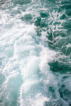 Wilde golf water zee | Turquoise Atlantische Oceaan Tenerife | Natuurfotografie van HelloHappylife