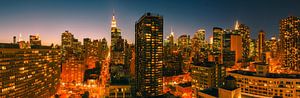 Manhattan-Panorama von Henk Meijer Photography