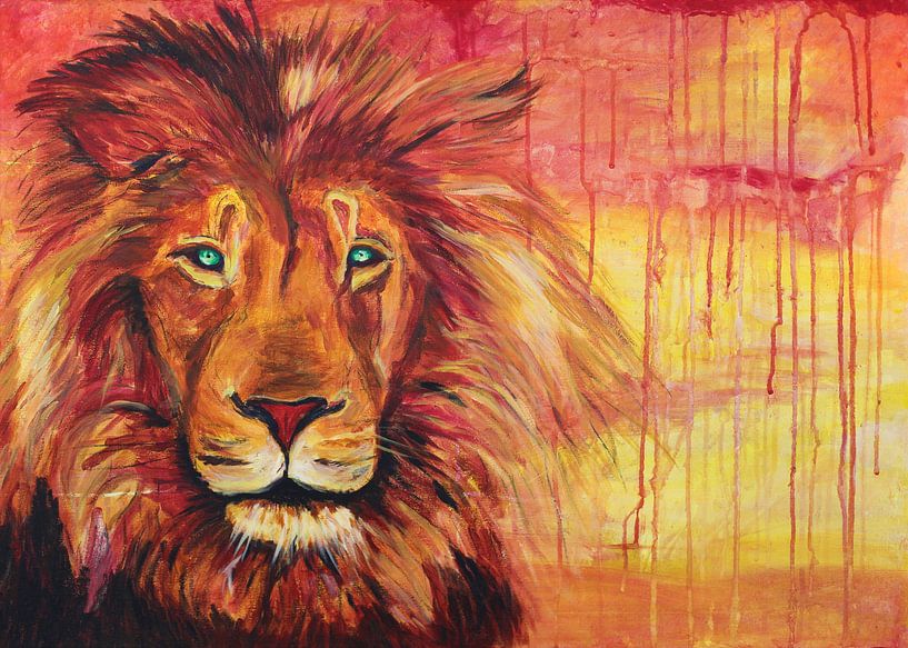 De Rode Leeuw par Simon Dokman