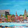 Stad Groningen en iconen van Janet Edens