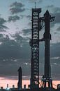 3 SpaceX Starship prototypes (Starship -  Starship Superheavy - Starhopper) van Chris Thomassen (Wereldreizigers.nl) thumbnail