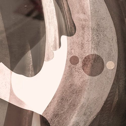 Silhouet. Modern Abstract. Portret.