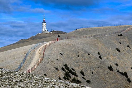 The summit of Mont Ventoux