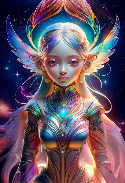 Angel of light... by Ans Bastiaanssen
