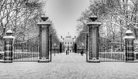 Huis ten Bosch in the snow