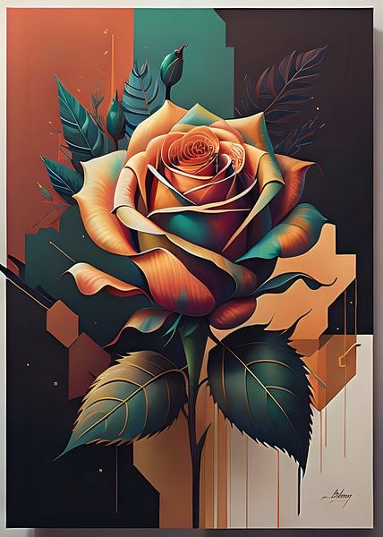 Rose rétro par Rizal Azhari