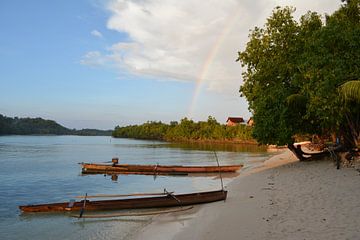 Arc-en-ciel Îles Togian Indonésie sur Zonnig op Reis