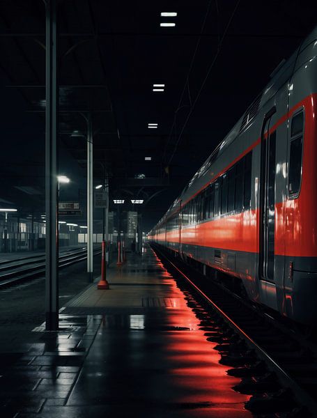 Stadsgezicht van fernlichtsicht