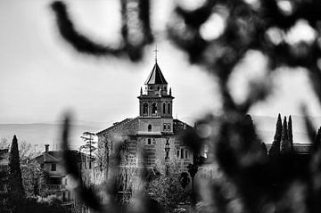 The famous Alhambra fortress in Granada - Spain by Chihong