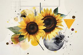 Sunflowers by Poster Art Shop