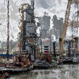 Leuvehaven, Rotterdam von René van Leeuwen