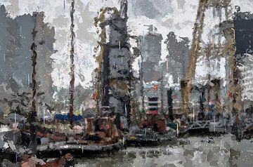 Leuvehaven, Rotterdam von René van Leeuwen