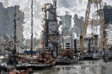 Leuvehaven, Rotterdam by René van Leeuwen