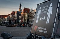 Een verlaten Bellamypark in Vlissingen