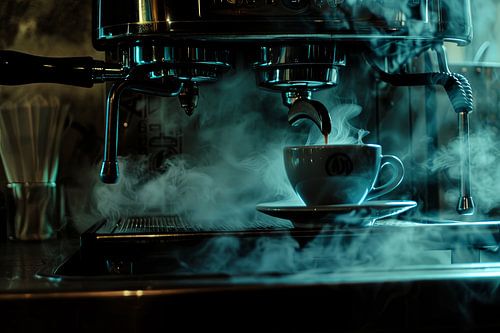 kopje koffie of cappuccino