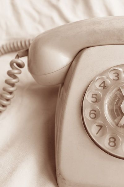Terug naar de 70's Retro Telefoon van Imladris Images