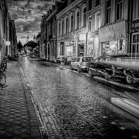 Maastrichter Straße bei Nacht von Guus Janssen