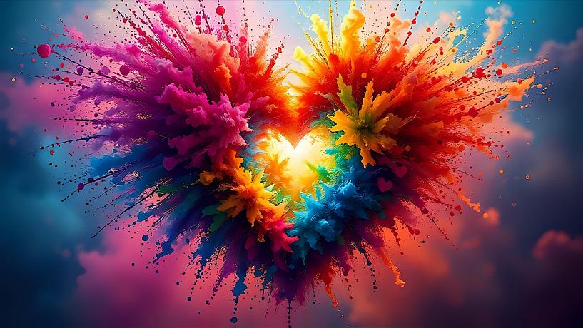 Cœur des couleurs par Jean Pierre