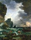 Claude Joseph Vernet,De storm van finemasterpiece thumbnail